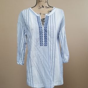 Brand new with tags Blue stripes Blouse